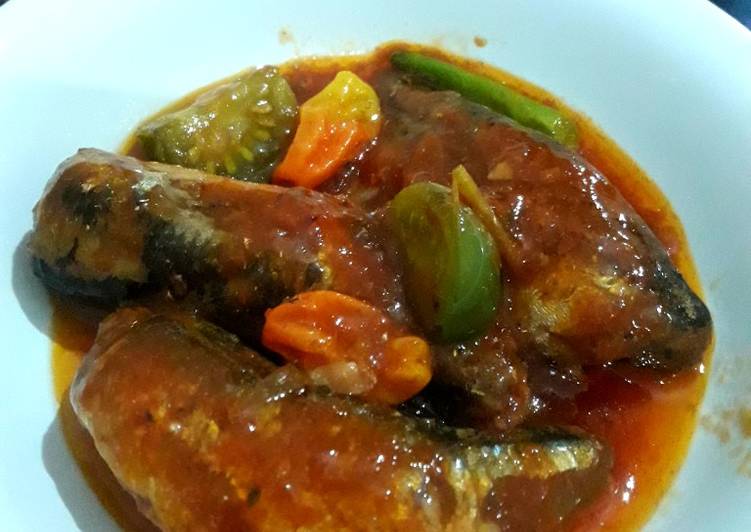 Resep Sarden saus tiram, Menggugah Selera