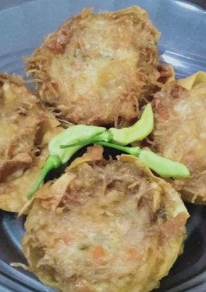 Foto resep Tahu fantasi kulit pangsit