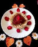 Mini Strawberry cream cheesecake (Tiffin recipe)
