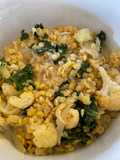 1-Pot Cauliflower Dal Green Curry