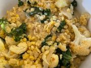 A picture of green moong lentils
