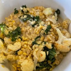 1-Pot Cauliflower Dal Green Curry A picture of 1-Pot Cauliflower Dal Green Curry.