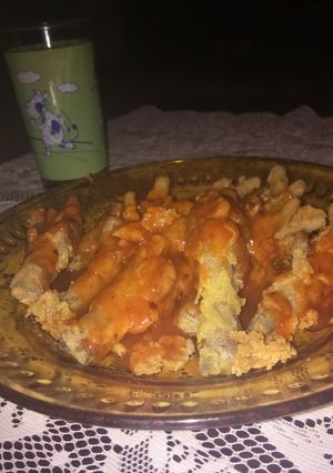 Foto resep Ceker Krispi Saus Pedas