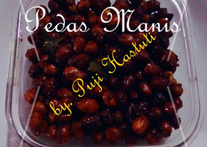 Bagaimana Menyiapkan Kacang Pedas Manis yang Enak