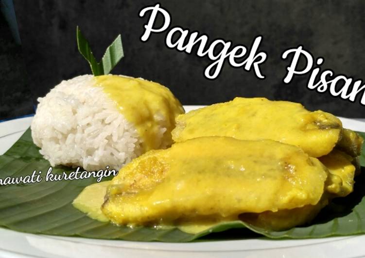 Pangek Pisang Makanan Tradisional Minangkabau Sumatera Barat