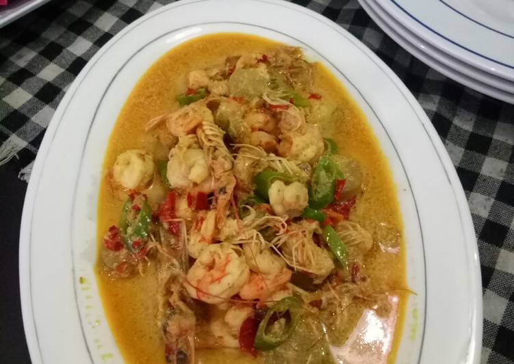 Gulai udang ala Aceh