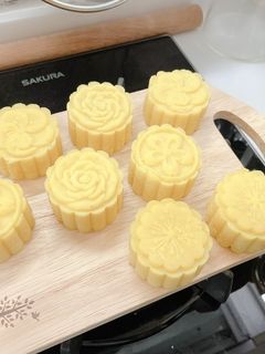 桂花綠豆糕 的食譜成品照片