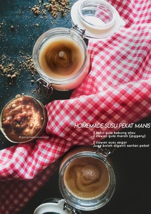 Gambar Susu pekat manis - homemade
