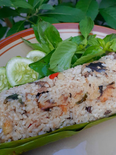 Foto resep Nasi Bakar menggunakan nasi sisa