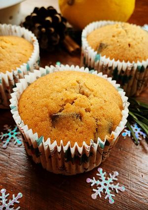 Une photo de ☆Muffins Pain d’Épices et Citron☆