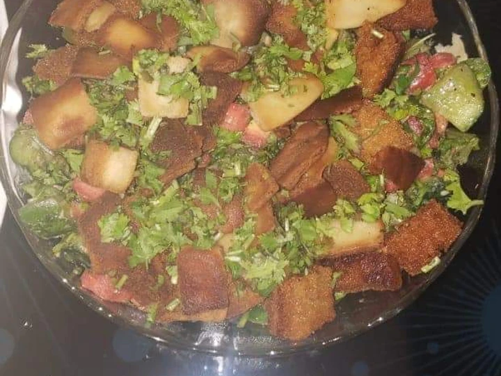 Easy Way Prepare Recipe Crouton salad that is Really Delicious, So Delicious}