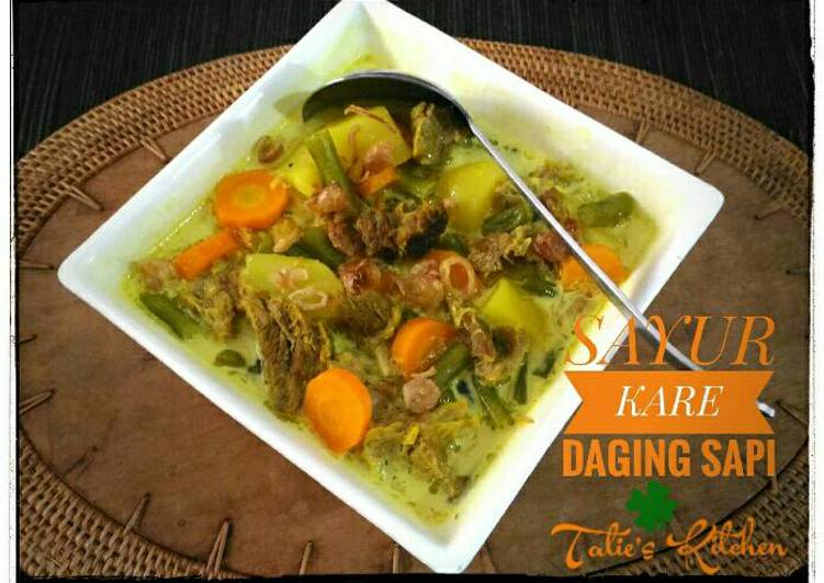🌿🍲Sayur Kare Daging Sapi🍲🌿
