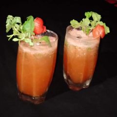 A picture of Melon Mango Mocktail.