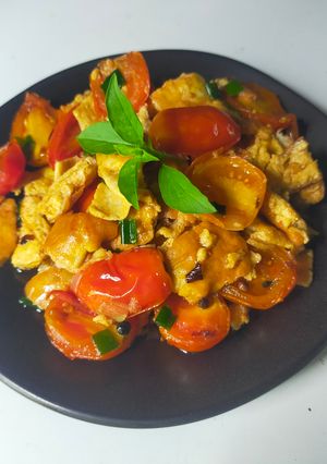 Foto resep Tumis Telur Tomat