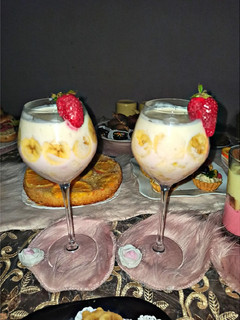 صورة لوصفة سلاطة دو فروي فراولة وموز ❣️🍹🍌🍓🍹❣️