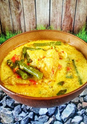 Foto resep Tahu Kulit Kuah Santan