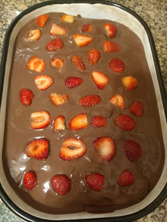 Una foto de Postre de vainillas