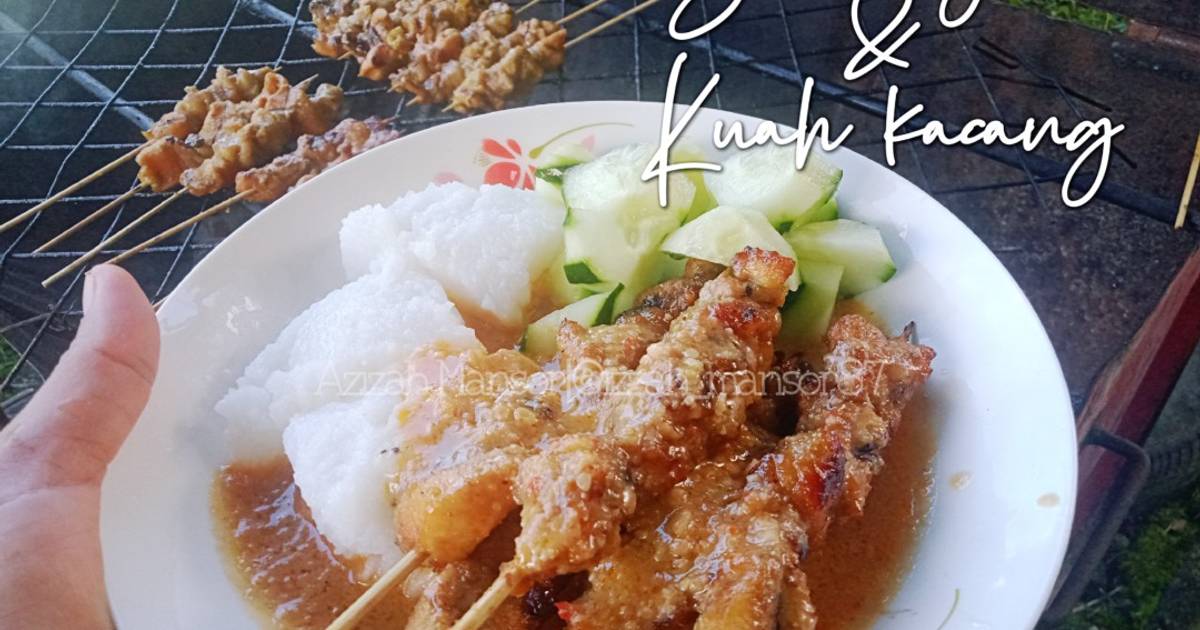 Resipi Sate Ayam Dan Kuah Kacang Oleh Azizah Mansor Cookpad