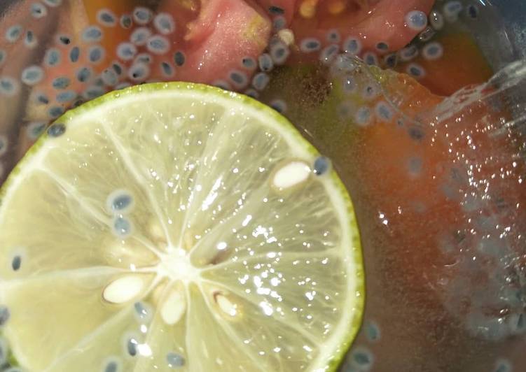 Cara Cinta EnakInfus water seger