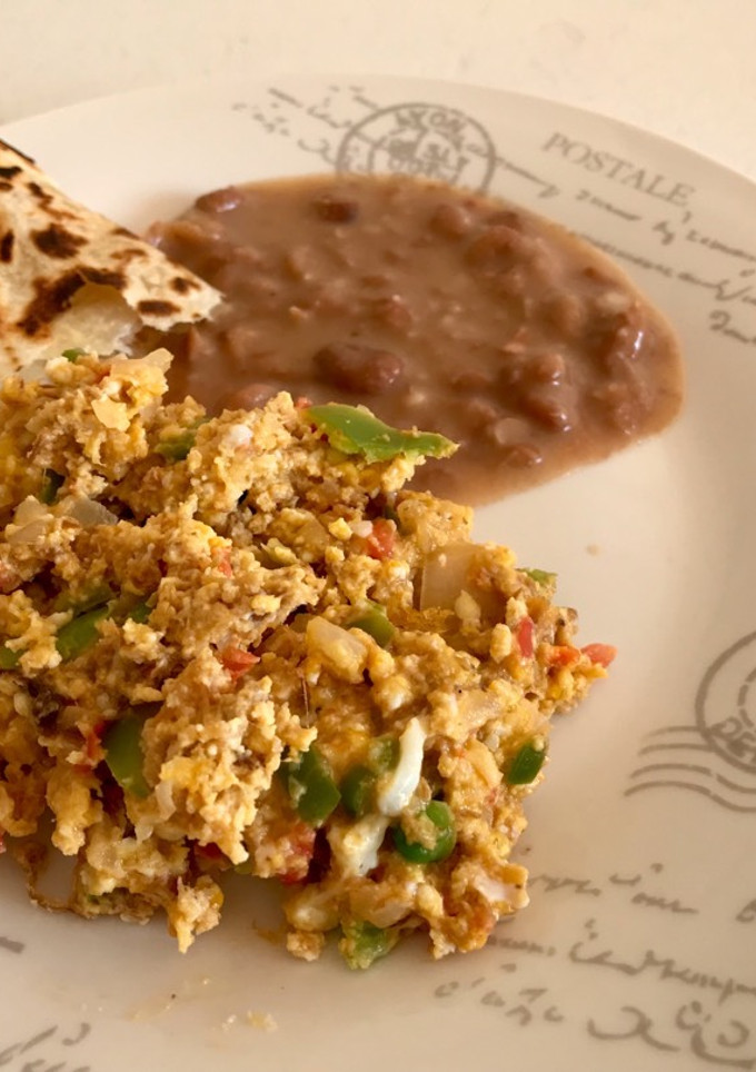 Una foto de Machaca con Huevo estilo Sonora