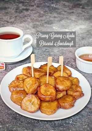 Foto resep Pisang Goreng Madu Discard Sourdough