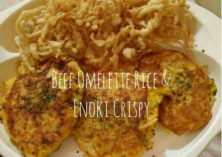 Omelette Nasi Daging Kriwil