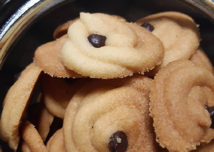 Resepi 🍪Butter Cookies Spiral🍪🍪🍪 yang Mudah