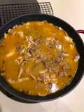 Pollo con Champiñones en Olla Rápida