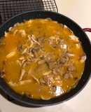 Pollo con Champiñones en Olla Rápida