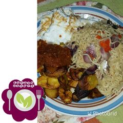 A picture of Indomie.