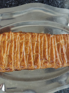 Una foto de Trenza hojaldre y chocolate