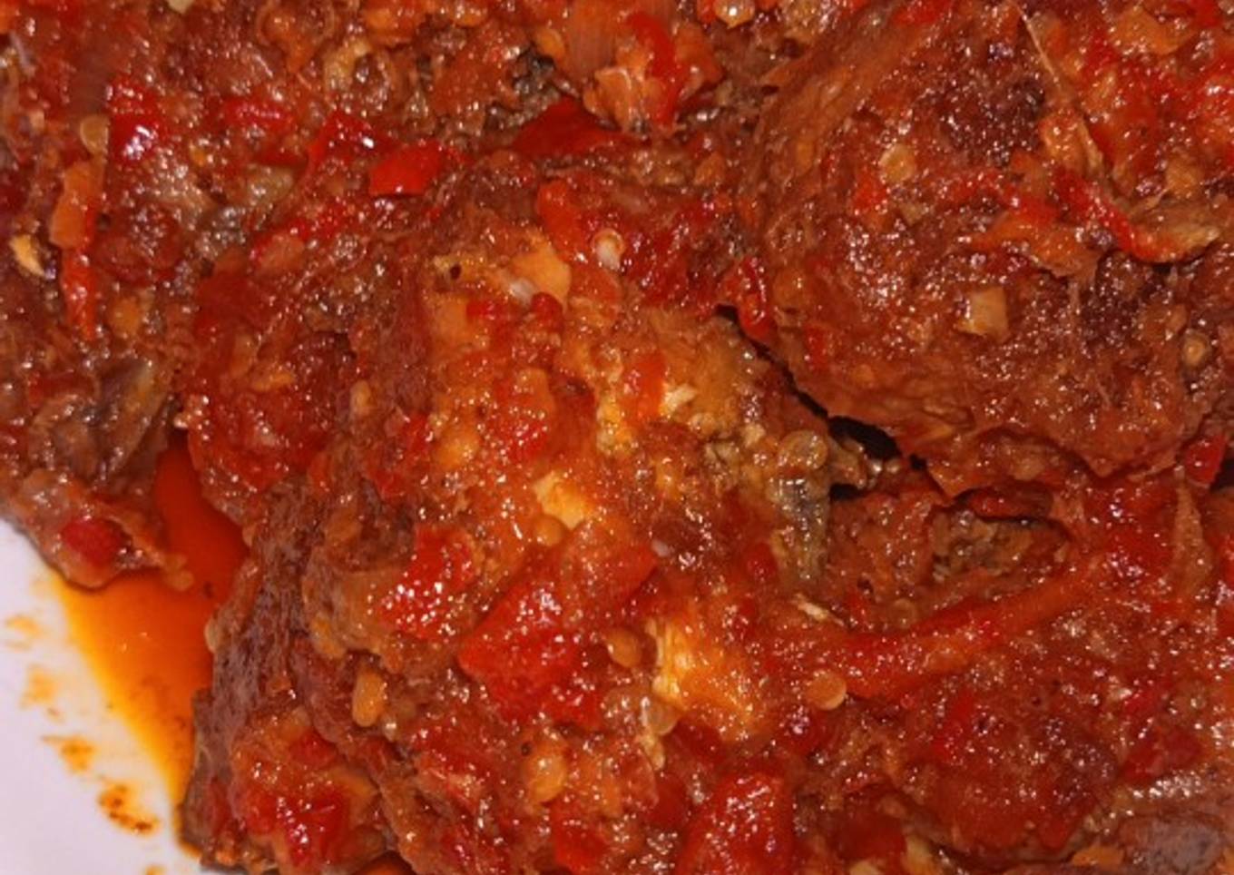 Ayam balado Padang simpel ala bunda azka