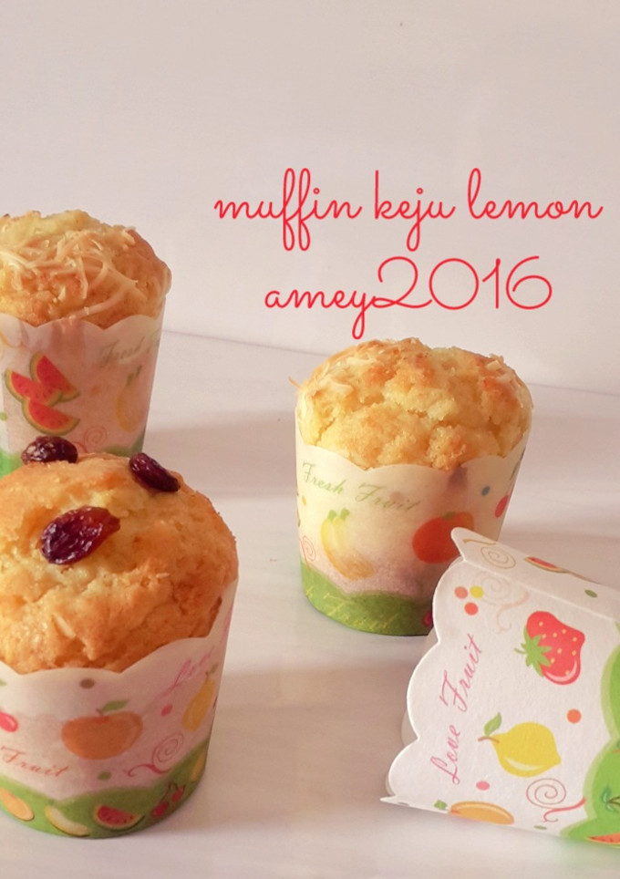 Foto resep Muffin keju lemon