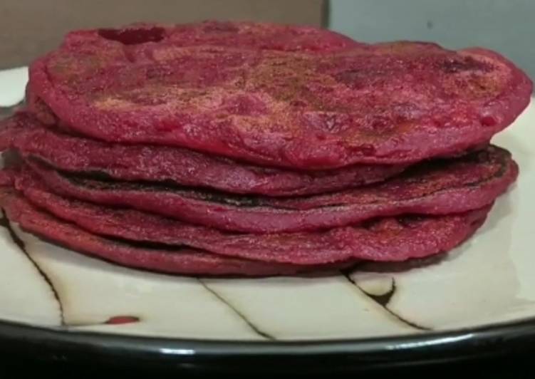 How to Make Super Quick Homemade Beetroot Pancakes