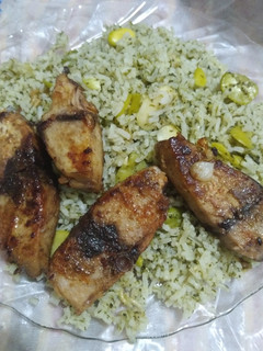 عکسی از دستور باقالی پلو با ماهی