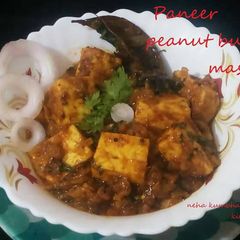 A picture of Paneer peanut butter masala.