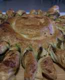 Hojaldre con Camembert y pesto