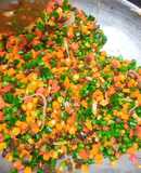 Veggies for Nigerian Fried Rice