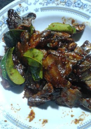 Foto resep Sapat kering pedas manis