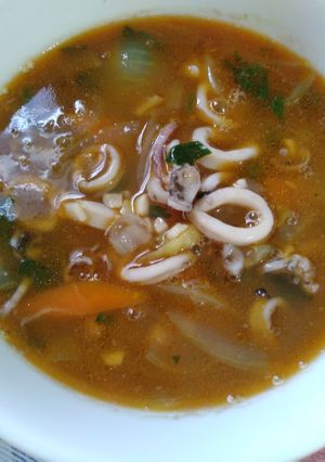 Foto resep Cumi pedas manis