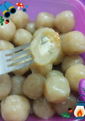 Foto resep # Cilok Rasa Sayange Isi Keju #
