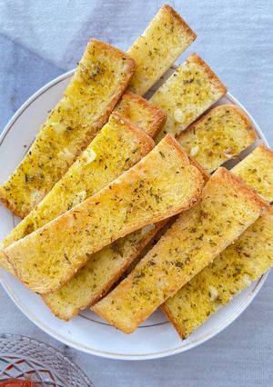Foto resep Garlic Bread Roti Tawar
