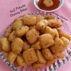 A picture of Suji Potato Cheesy Bites.