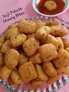 A picture of Suji Potato Cheesy Bites.