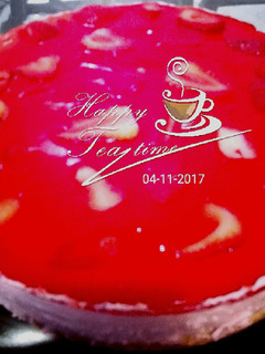 Una foto de Torta de yogurt