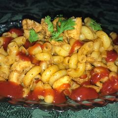 A picture of Chicken tikka Macroni.