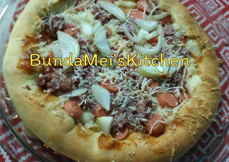 Pizza Empuk topping suka-suka