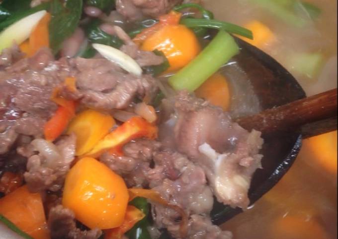 Sop balungan (sop senerek) π²