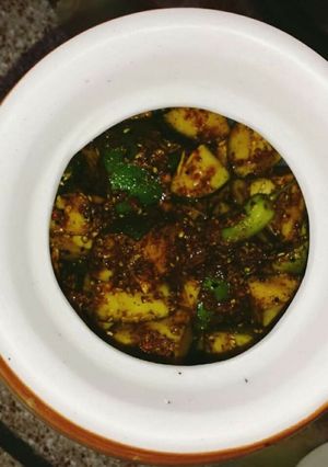 A picture of Keri ka achar.