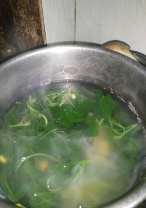 Foto resep Sayur Bening Bayam Jagung Rumahan